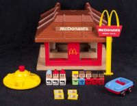 Playskool McDonald's Restaurant Playset Replacement Parts #430 Vtg 70's